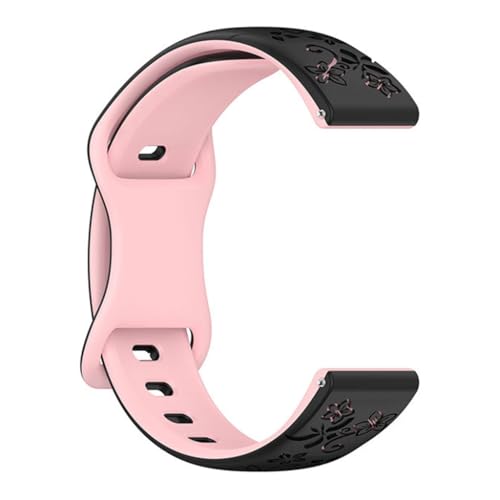 [linkable] 20mm/22mm Double Color Comfortable Straps Belt For Watch 7 Wrist Band Bracelets