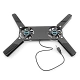 Construction robuste : construit avec des matériaux de haute qualité, le bloc de refroidissement pour ordinateur portable dispose d'une structure robuste capable de supporter différents poids d'ordinateur portable. Sa conception durable offre non seulement de la stabilité, mais contribue également à une dissipation efficace de la chaleur.