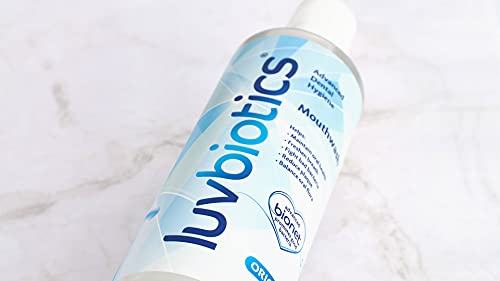 Luvbiotics Mundspülung mit Probiotika & Xylit – Ohne Alkohol – Gegen Mundgeruch, Zahnfleischentzündungen & Aphten – Für gesundes Zahnfleisch & starke Zähne – Ohne SLS & Parabene – 500ml – Bild 6