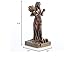 Veronese Design Persephone Greek Goddess of Agriculture Resin Miniature – Hand-Painted Bronze Finish Figurine