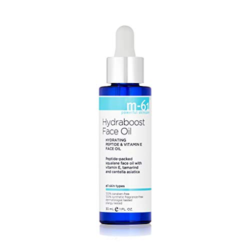 M-61 Hydraboost Face Oil - Hydrating and restorative face oil with peptides, plant-derived squalane & vitamin E