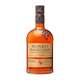 MONKEY SHOULDER Blended Malt Scotch Whisky - The Original - Rich, Smooth & Fruity - Small Batch Whisky - Made For Mixing - The Gift That Raises the Bar - Multi-Award Winning - 40% ABV - 70 cl
