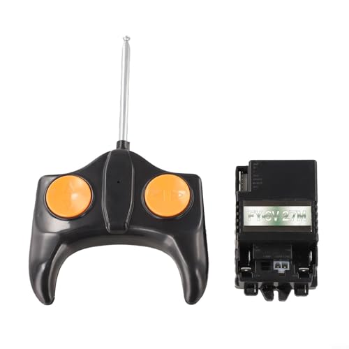 Startbuymore 27MHz Remote Control Receiver For 6V And 12V Children's Electric Toy Car, Compatible With 27.145MHz FY-6V FY-12V Models, 4-Way Controller(FY-6V 27M Full set)