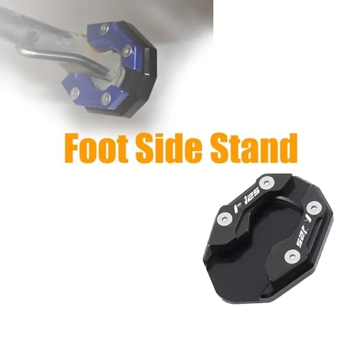 Extension béquille CNC aluminium haute précision YZF R125