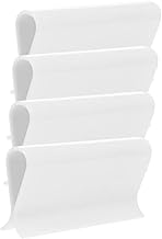 IMIKEYA 4 Pçs R Clipe De Pano Cortinas Transparentes Brancas Persianas Internas Persianas Persianas Para Casa Persianas De Rolo Blackout Para Janelas Persianas Para-Sol Clipe De