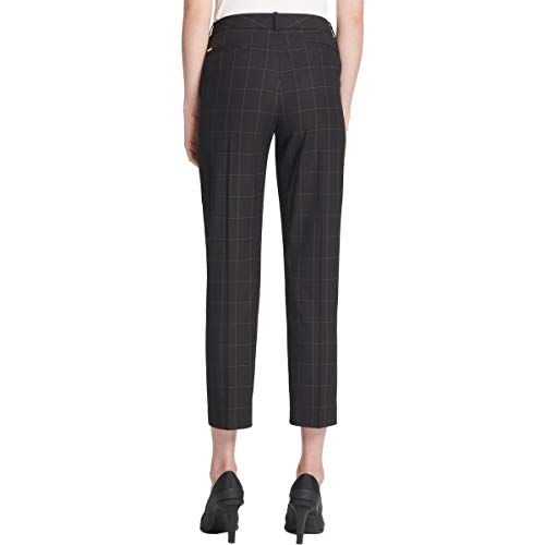 DKNY Womens Windowpane Dress Pants2