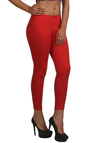 Image of Frenchtrendz Women's Skinny Fit Mid Rise Stretchable Cotton Spandex Jegging Pull On (XS-4XL)