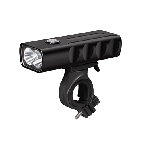 HANABASS USB Rechargeable Bike Headlight with Quick Release Mount Front Light for Cycling Emergency Flashlight Hour Battery Life for Night Riding and Outdoor