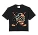 USA Goalkeeper Helmet Ice Hockey Shirt July 4th Sportswear Comfort Colors Crop Top