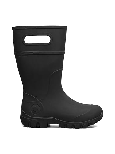 BOGS Unisex-Child Footwear Essential Kids' Waterproof Rain Boots