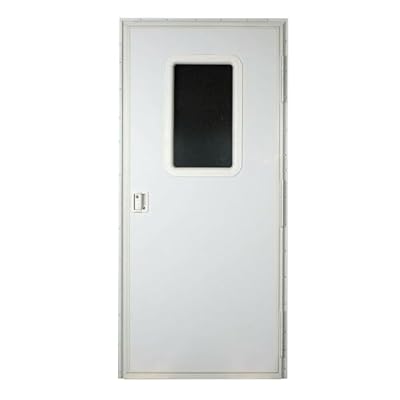 AP Products 015-217721 RV Square Entrance Door - 32" x 72", Polar White