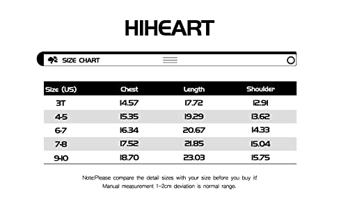 Hiheart Girls Zip-Up Fleece Lined Cotton Padded Vest With Hood 6-7 #TOP5