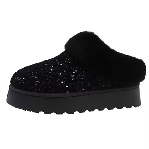 Pantoufles mousse à mémoire femme avec semelle antidérapante sûre