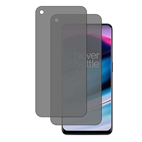 Verre trempé OnePlus Nord N20 5G - Lot de 2 films de protection anti-espion