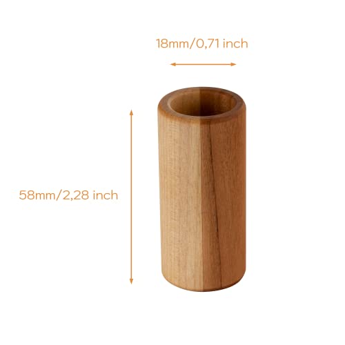 Ortega Guitars Wood Slide Small - Guitar Gifts and Accrssories (OWS-S) - Image 2