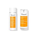 Murad Environmental Shield Protect Correct Duo | Mineral Face Sunscreen SPF 50 Cream | Luminous Glow Dark Circle Corrector | Gold-Stabilized Vitamin C | Eye Serum with Antioxidant Defence