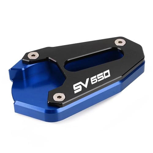 Extension de béquille latérale SV650X et Gladius SFV650 stable en aluminium CNC