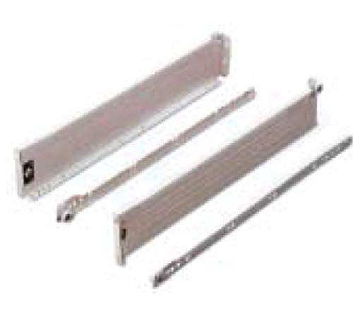 Masidef - Barras Laterales para fabricación de cajones de 2 Piezas, 275 mm, Talla