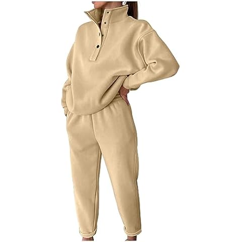 HAOLEI Fleece Lined Tracksuit Set for Women Cover