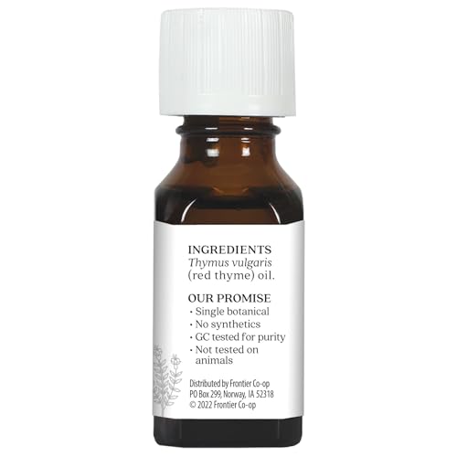 Aceite Esencial de Tomillo Rojo Aura Cacia 0.5 Fl Oz miniatura 3