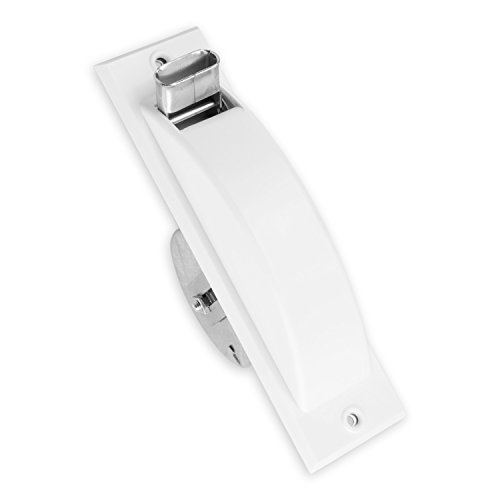 Preisvergleich Produktbild DIWARO® Halbeinlass-Gurtwickler / Lochabstand 175 mm / für 5 m Gurt / weiß