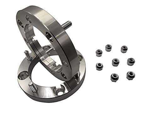 Heavy Duty 1" Wheel Washers For 4/156Mm Bolt Pattern Polaris 3/8" Studs To Polaris 12Mm Wheels 2008-2014 Rzr Ranger 500/800 (Set Of 4) #TOP3