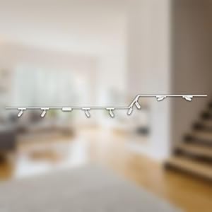 BRILONER Luxtrail Komplettset mit 4 LED Spots