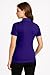 Opna Women's Dry-Fit Golf Polo Shirts 3-Button Golf Polo's in 20 Colors XS-3XL Shirt PURPLE-S