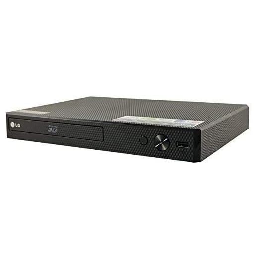 LG BPM-35 Region Free Blu-ray Player, Multi Region Smart WiFi 110-240 Volts, 6FT HDMI Cable & Dynastar Plug Adapter Bundle Package