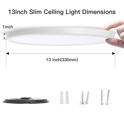 Ocioc 13 Inch Led Flush Mount Ceiling Light thumb #4