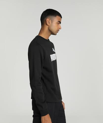 Image of Puma Men Cotton, Crew Neck Sweatshirt
