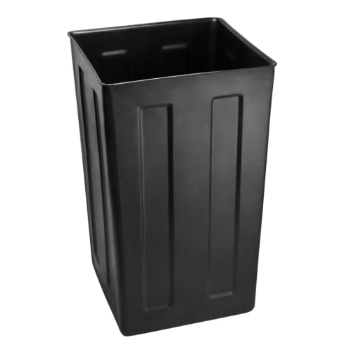 Image of Alpine Industries Rugged 40-Gallon All-Weather Outdoor Recycle Bin Trash Container - Weather Resistant Metal Trash Can with 4 Openings and Lockable Lid Use in Commercial Spaces and Open Ground Areas