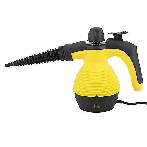 Handheld Steam Cleaner, 900W to 1050W Multi Surface Steamer for Cleaning, Multi Purpose Chemical Handheld Pressurized Steam Cleaner for Home, Car, Upholstery, and More (US