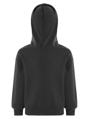 ACSUSS Kids Causal Hooded Sweatshirt Long Sleeve Hoodie Pullover Tops Boys Girls Winter Fall Daily Outerwear