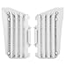 Polisport 8455400001 - Set Di Griglie Per Radiatore In Polipropilene Resistente E Durevole Senza Hardware Compatibile Con Le Moto Yamaha In Colore Bianco - 3