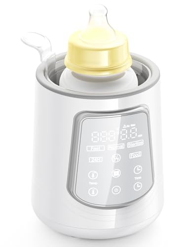Image of Fast Baby Bottle Warmer for Breastmilk, Smart 12 in 1 Breast Milk Warmer for Baby Essentials with Timer Temperature Control, Sterili-zing, Water Bath Technology, Baby Warmer for All Bottles Food Jars