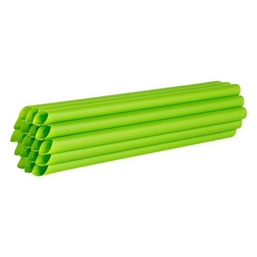 Pitillos desechables verdes 9.1 pulg 100 unidades miniatura 2