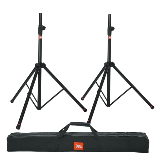 JBL Bags Standard Speaker Stand Set with Adjustable Height and Dual Diameter Pole, Includes...