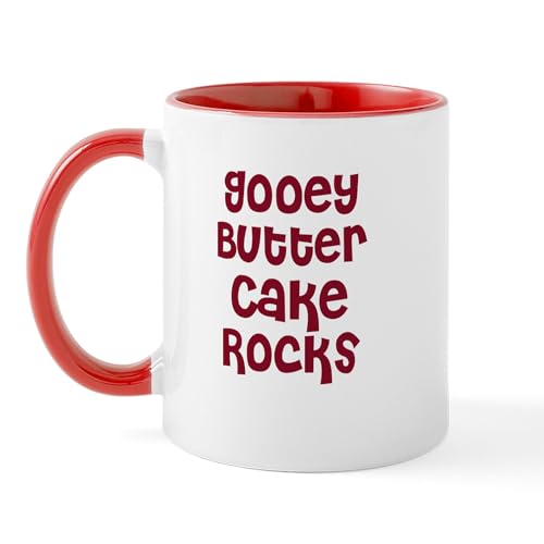 Taza de cerámica 11 oz CaféPress Gooey Butter Cake Rocks miniatura 1
