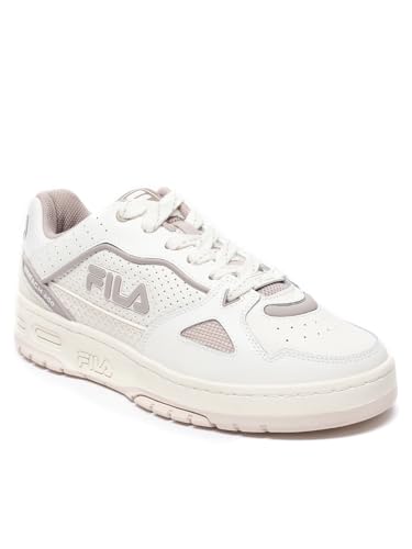 Image of Fila Men White Lace Up Sneakers
