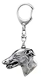Grey Hound, English Greyhound, Dog Keyring, Keychain, Limited Edition, Artdog