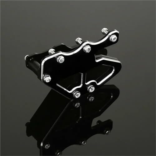Cubierta de cadena CNC compatible con Kawasaki KLX 300 protector de aluminio anodizado 4
