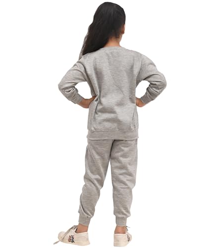 Image of Kids Girls Winter Sweatshirt with Pyjama Set for Girls and Boys | Pack of 2