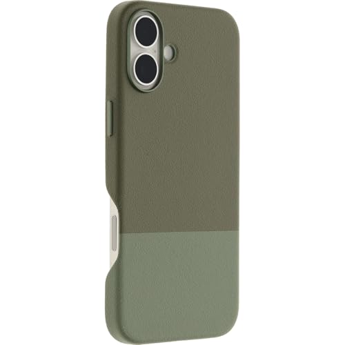 Image of OtterBox iPhone 16 Plus Statement Series Cactus Leather for MagSafe - Mojave Moss Green - Ultra-Thin, Sleek iPhone Case, Premium iPhone Case, MagSafe Compatible