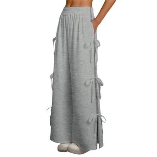 Pantalon d'été fluide à taille élastique idéal pour les vacances