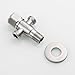 Tecmolog Ducha Bidet Acero Inoxidable Grifo Bidet Portatil para WC Kit Ducha...
