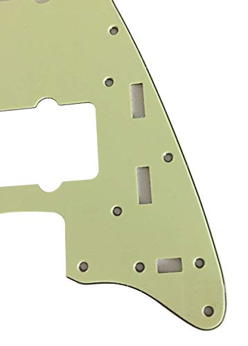 For US Jazzmaster Scratch Plate Guitar Pickguard (3 Ply Vintage Green)