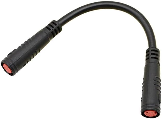 2pin Ebike Extension Cable, M8 Waterproof Connector for Electric Scooter Extension Cord Wire Parts