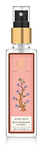 Forest Essentials Sandalwood and Vetiver Body Mist, 100ml
