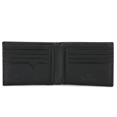 Image of K London Leather Design Original Purses for Men RFID Gents Purse Card Holder for Men Gents Wallets